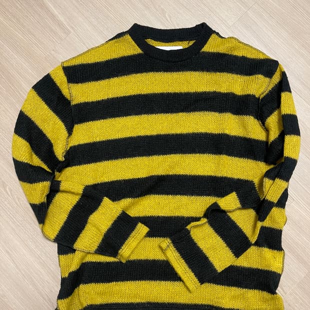 [빅나티 착용] 킹아카이브 스트라이프 니트