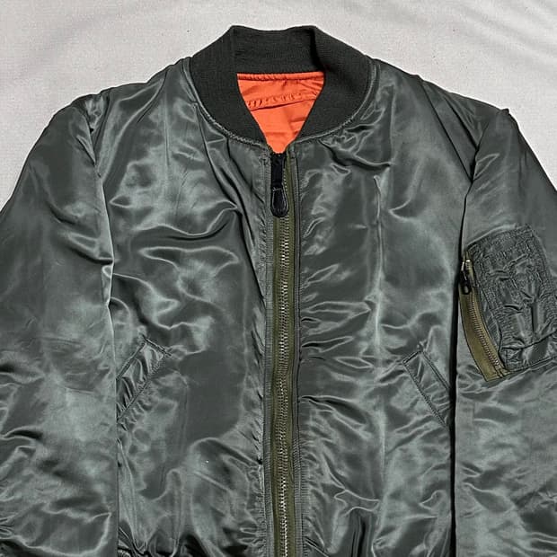 L 60’s 오리지널 플라이트 미공군 ma-1 항공자켓