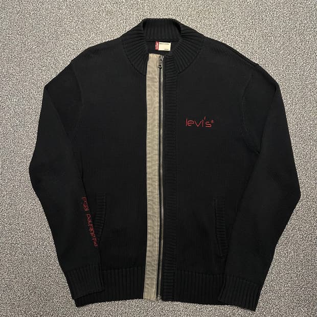 리바이스 니트집업 m