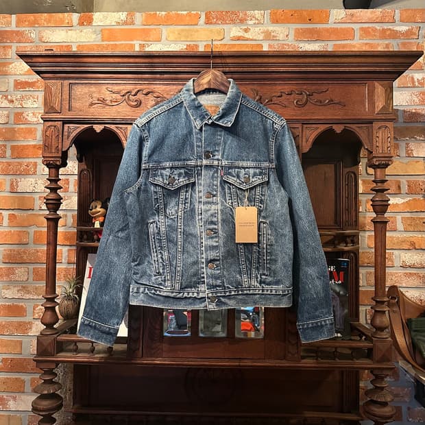 80s USA 빈티지 리바이스 70506 3세대 데님 트러커 자켓