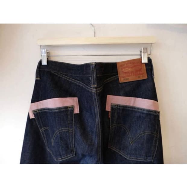 Junya watanabe x levis denim pants