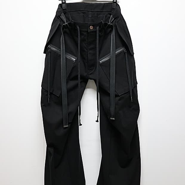 새상품 D.hygen 헤비져지 블랙 배기진 2size