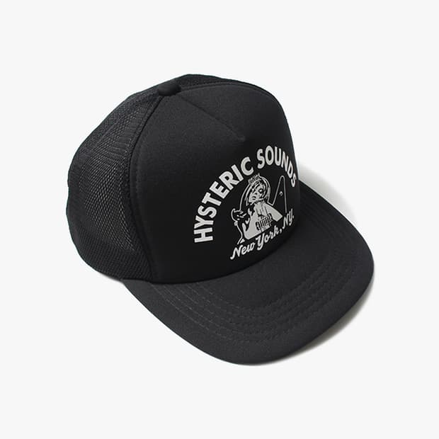  HYSTERIC GLAMOUR "Black Mesh Cap"