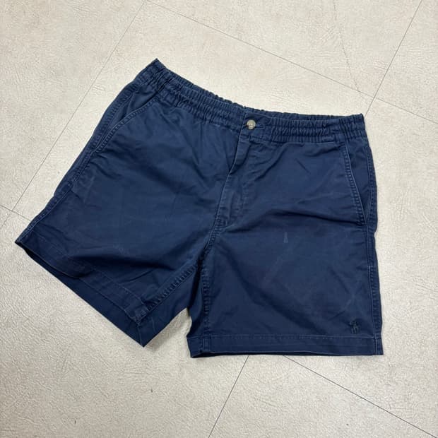폴로 랄프로렌 포니 네이비 코튼 반바지
