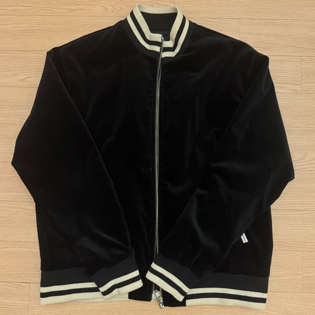 유스 벨벳 트랫자켓 