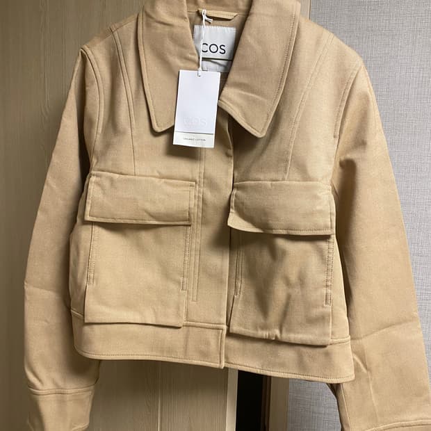 Cropped utility jacket 