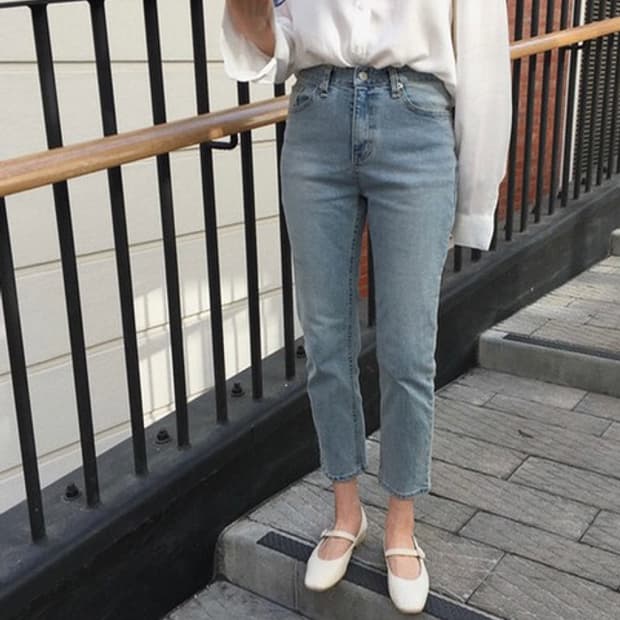 셀라비 CESTLAVIE 중청 데님(M) 새상품