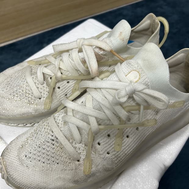 아디다스 4D FUSIo 트리플 화이트