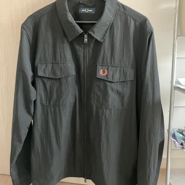 (XL) 프레드페리 나일론 집업 자켓