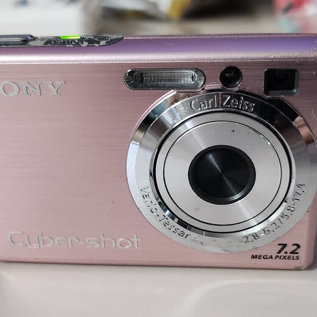 SONY CYBERSHOT DSC-W80 빈티지 디지털카메라