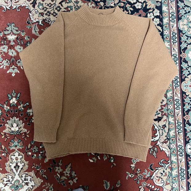 Esk valley mock neck knit 에스크밸리 니트