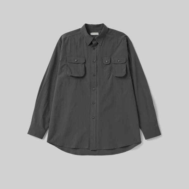 [1] 오토매틱포더피플 엔지니어 3포켓 셔츠 챠콜블랙