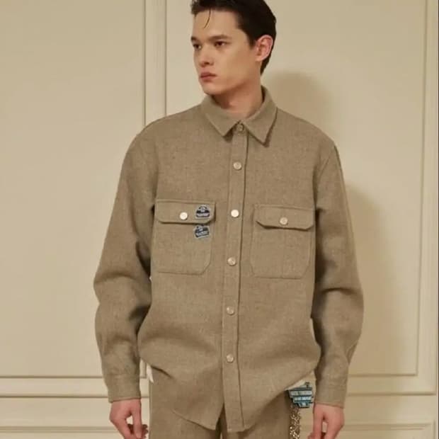 Stu 22fw 셔츠 자켓 L (새상품 컨디션)