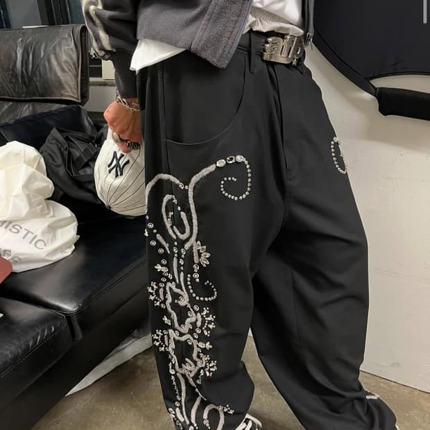 AFB logo belt 에이에프비 로고 벨트