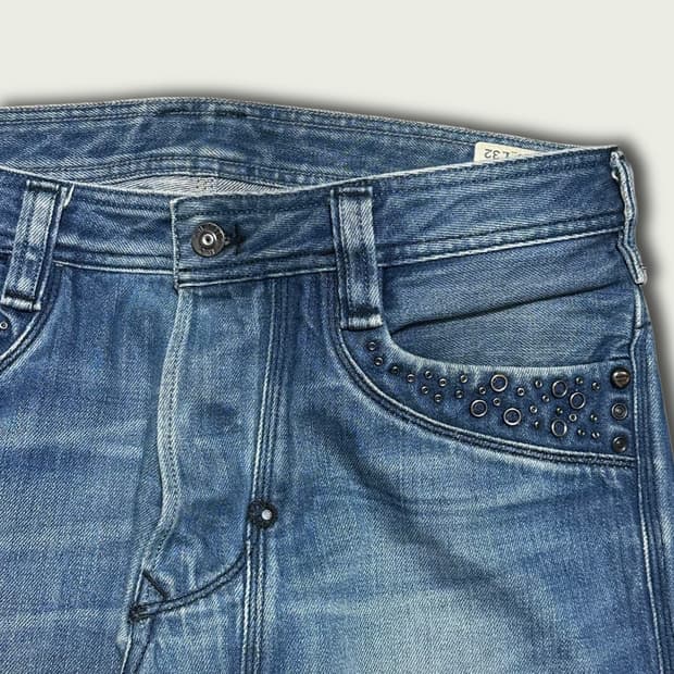 디젤 스터트 워싱 데님