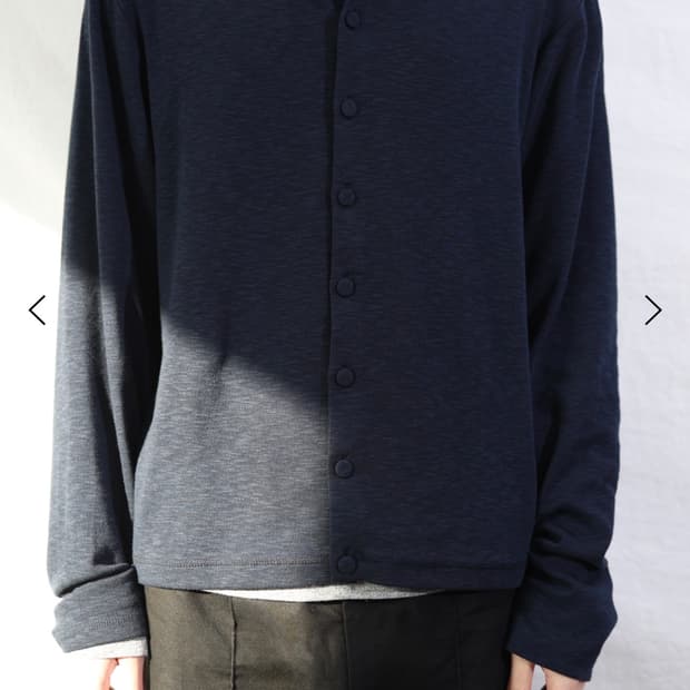 [2] les Henn cardigan (navy) 