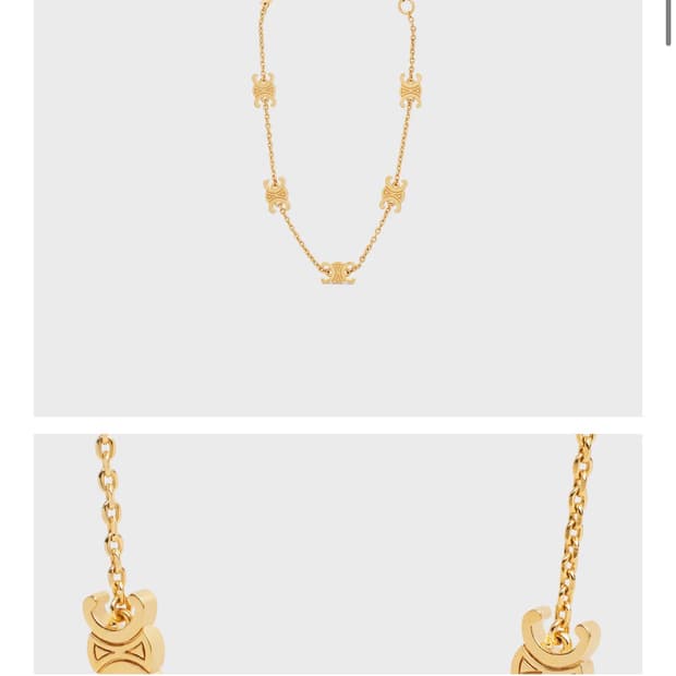 셀린느 미니 트리옹프 팔찌