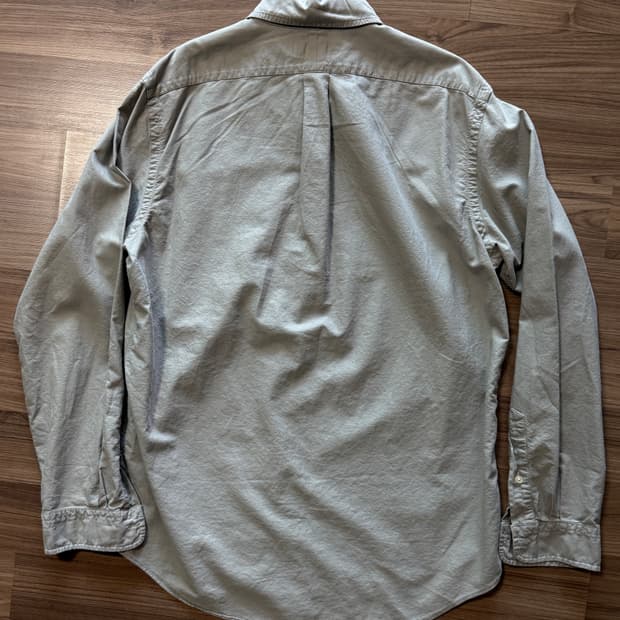 폴로 랄프로렌 클래식핏 옥스포드 셔츠 - 그레이 컬러