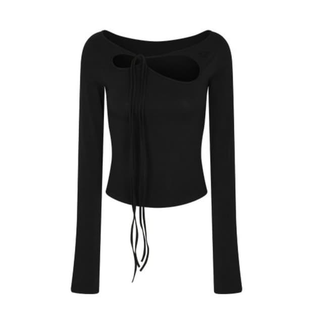 페인오어플레져 ORCHID TOP black 오키드 탑