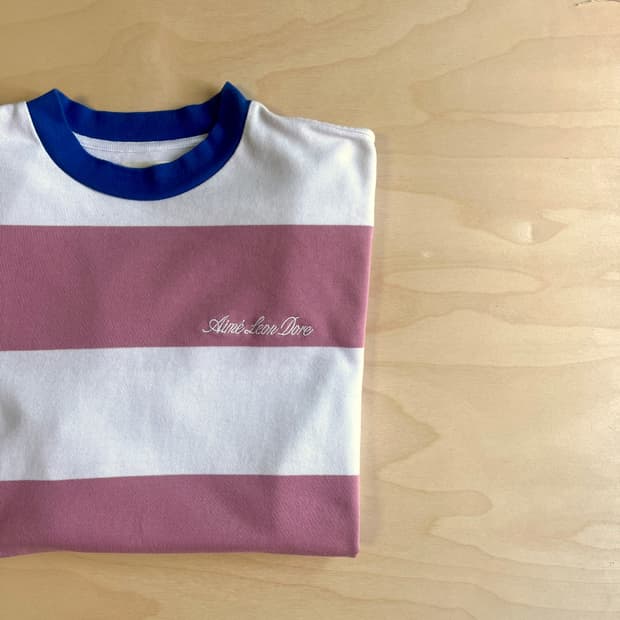 Aime leon dore stripe s/s T-shirts ( s )