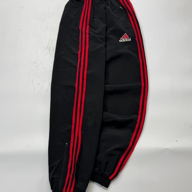 아디다스 삼선 검발 트랙팬츠 바람막이 조거 바지 
