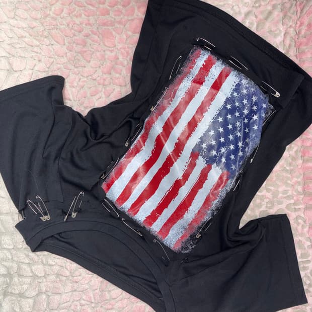 커스텀 오프숄더 티 미국 