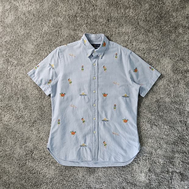 [무료배송] RALPH LAUREN 하와이안 반팔 셔츠
