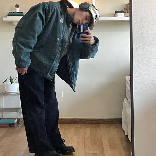 칼하트 OG Rare Carhartt J22 HTG Medium Tall