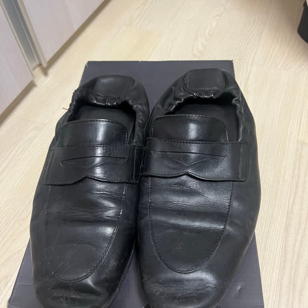 8 by yoox Leather flat  penny loafer