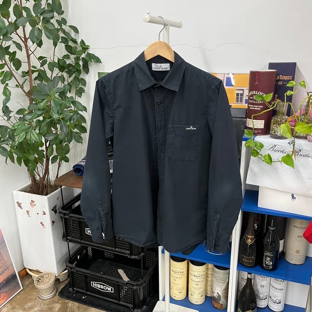 스톤아일랜드 가먼트다잉 셔츠 M