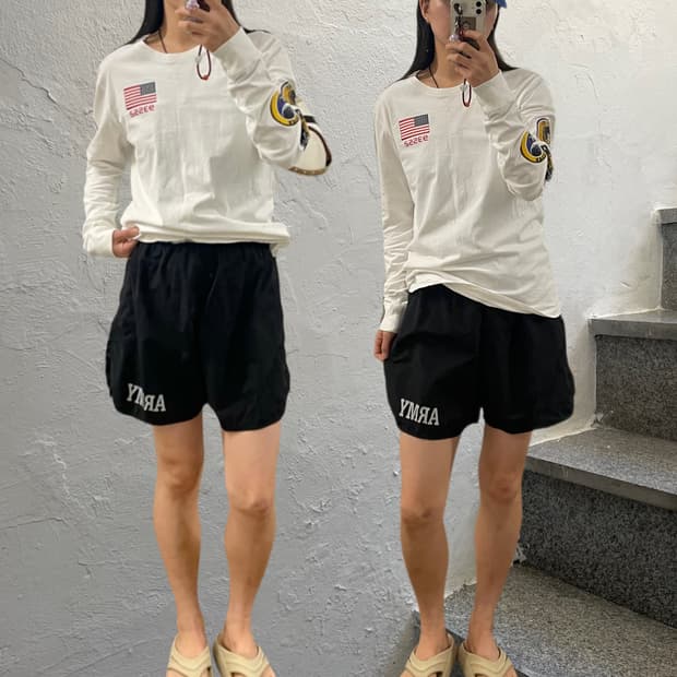 US ARMY 트레이닝 숏팬츠