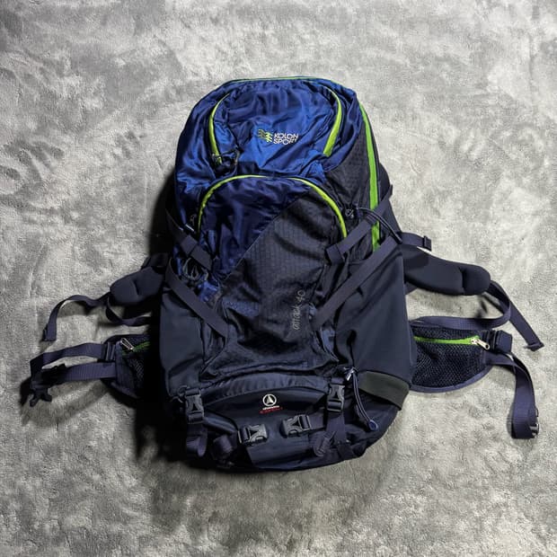 코오롱스포츠 어택 40L 등산배낭