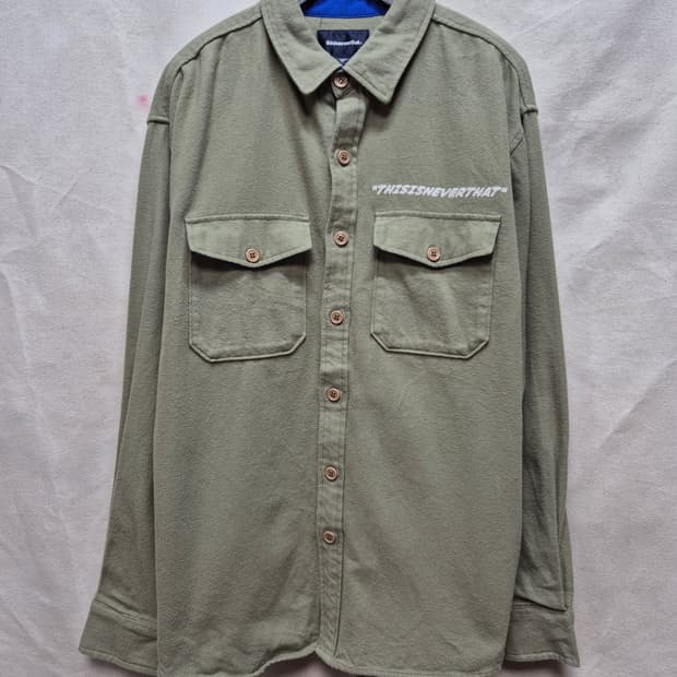 디스이즈네버댓  울 셔츠
