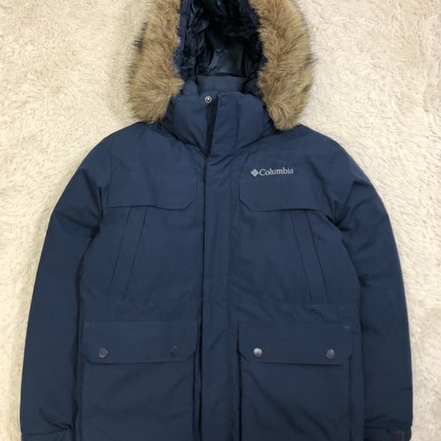 콜롬비아 구스다운 패딩 점퍼/#2522