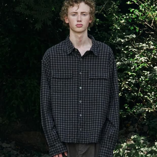 노운 타탄 체크셔츠