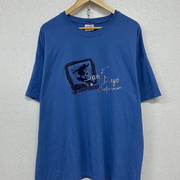 (2XL)90'S HANES SURF 반팔-M2171