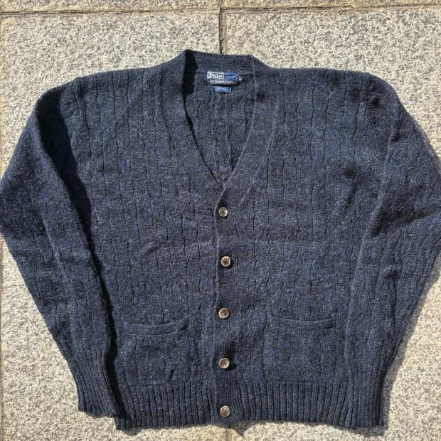 90s 폴로 랄프로렌 울 가디건