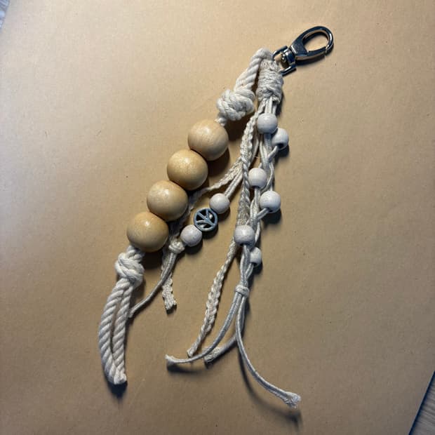 Ivory tree keyring 2