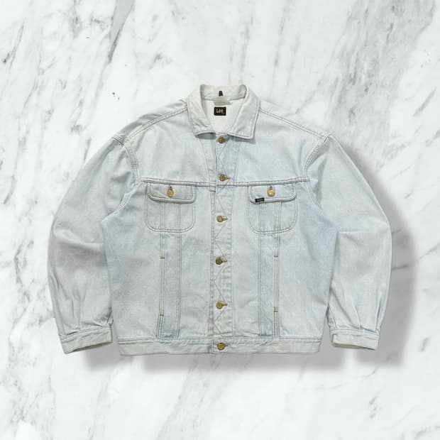 Lee 데님 트러커 청자켓 