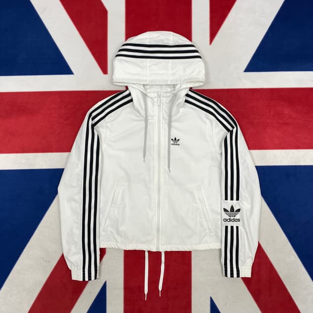 아디다스 세미크롭 바람막이 여성 XS 실측 55-66