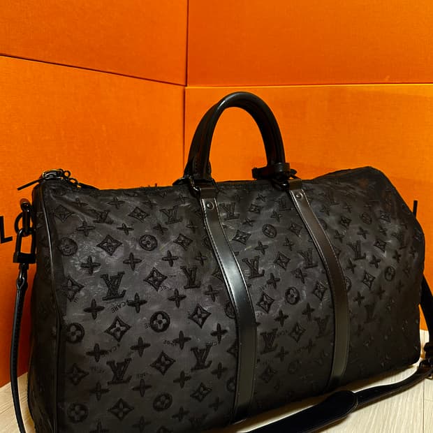 루이비통 버질아블로 모노그램 반둘리에 키폴 50 블랙