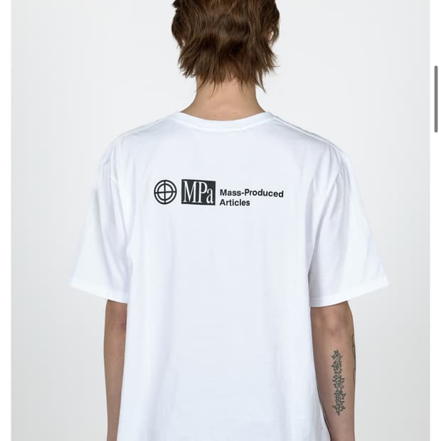 플라스틱프로덕트 MPa T-SHIRT (WHITE)
