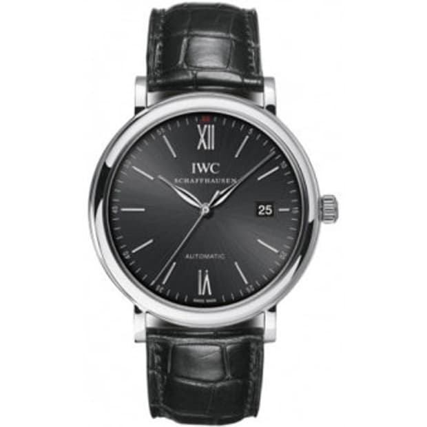 [40MM]IWC 포르투피노 블랙다이얼