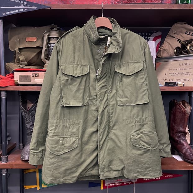 70s M65 필드 자켓 U.S ARMY 오리지널 밀리터리 야상