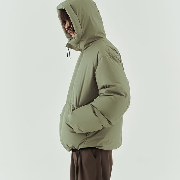 노드아카이브 후디드 다운재킷