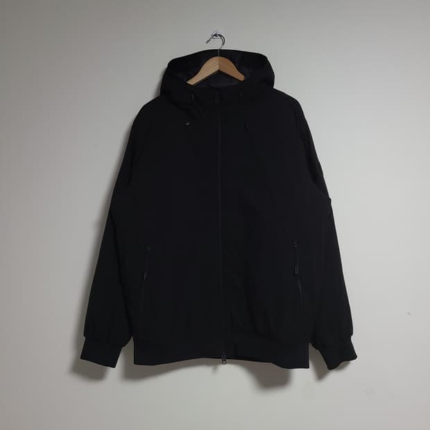 (L) XEXYMIX 젝시믹스 블랙 후드 패딩 점퍼