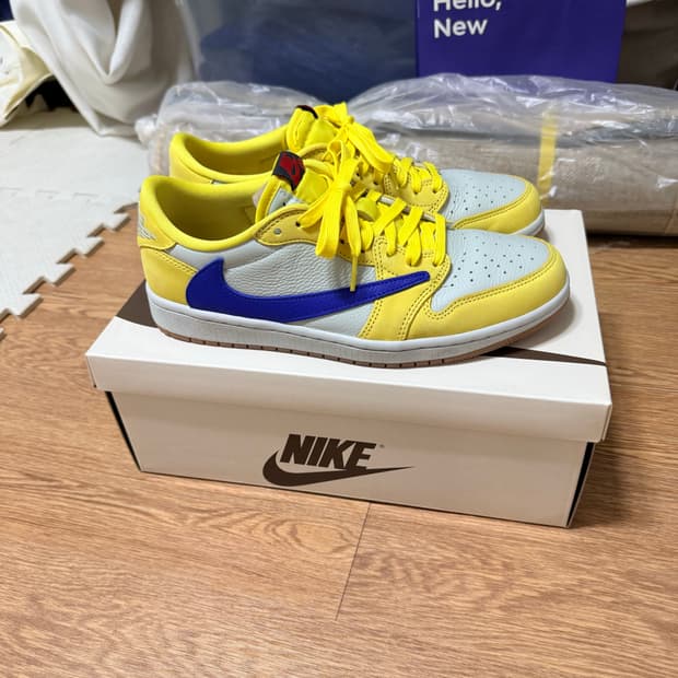 [265] (W) 조던 1 x 트래비스 스캇 레트로 로우 OG SP 카나