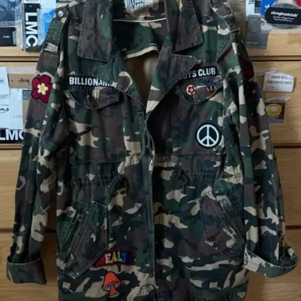 Billionaire boys club 카모자켓