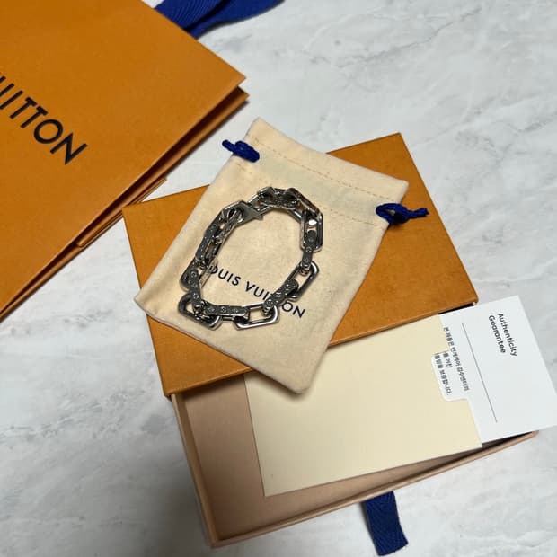 [M] 루이비통 버질아블로 모노그램 체인 팔찌