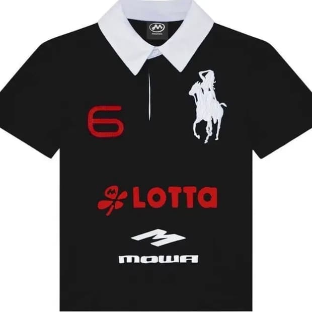 mowalola polo 모와로라 폴로 반팔